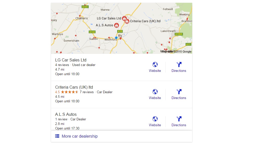 Google 3 Snack Pack Local SEO Update